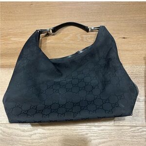 Gucci Brown Monogram Shoulder Bag